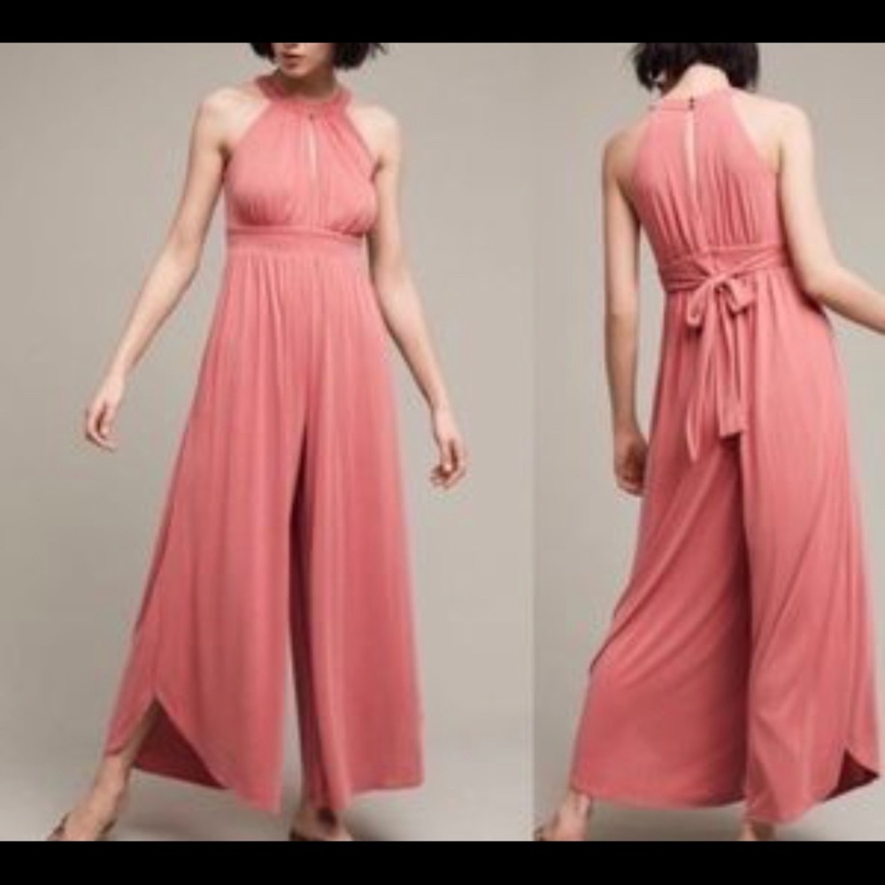 Moulinette Soeurs Anthropologie Jumpsuit Rose LP